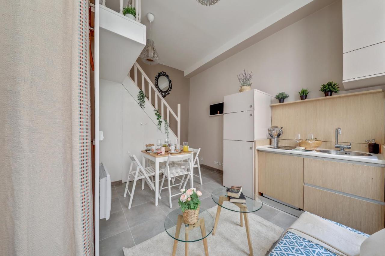 Apartament Charming & Cosy Flat In Heart Of Marais, 2Min Walk To Art & Metier Museum Paryż Zewnętrze zdjęcie