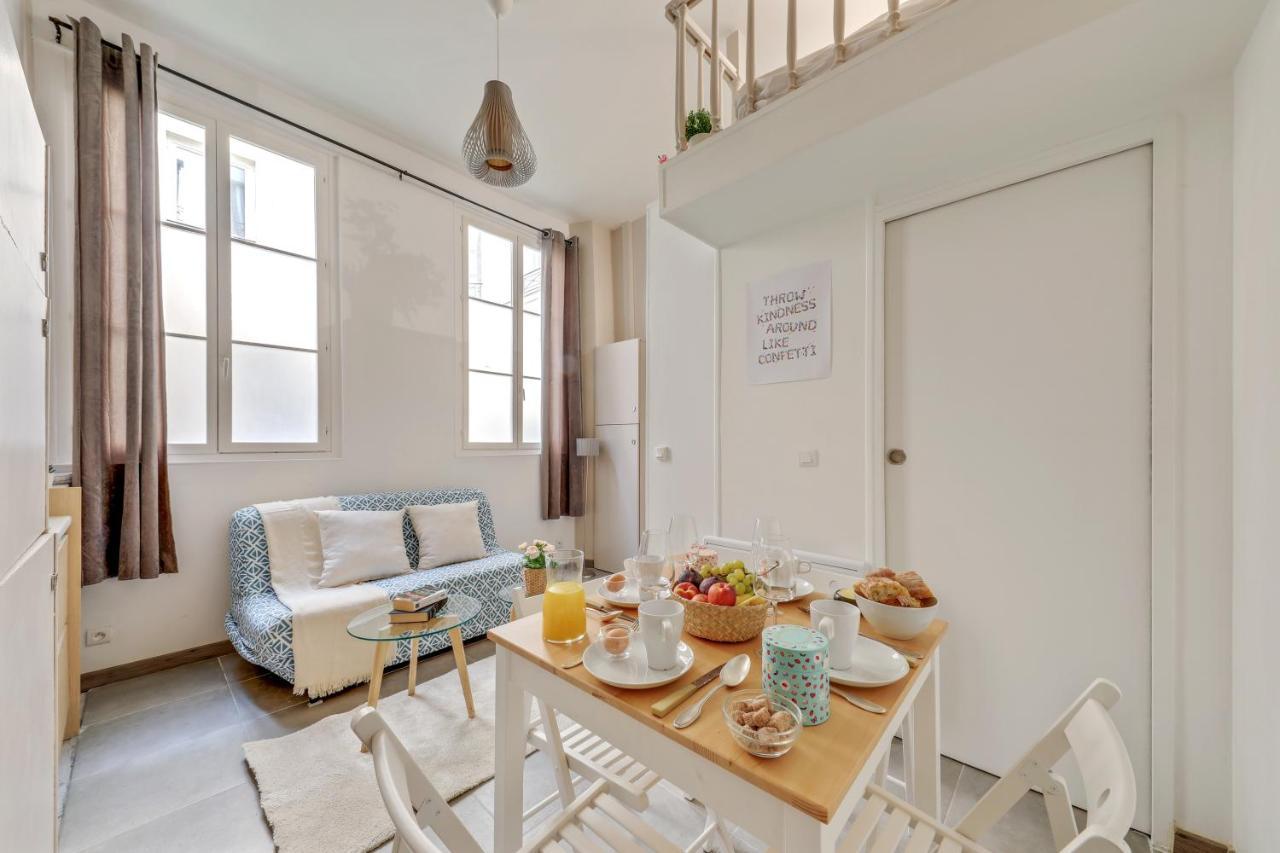 Apartament Charming & Cosy Flat In Heart Of Marais, 2Min Walk To Art & Metier Museum Paryż Zewnętrze zdjęcie